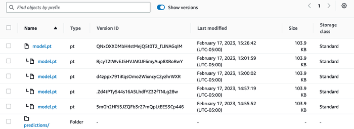 remote cloud versioned