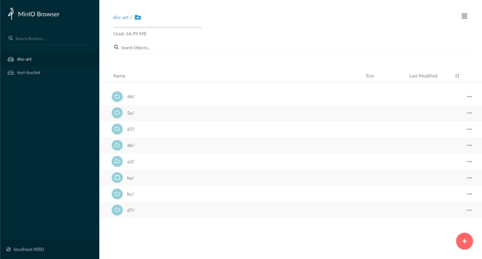 Minio Browser