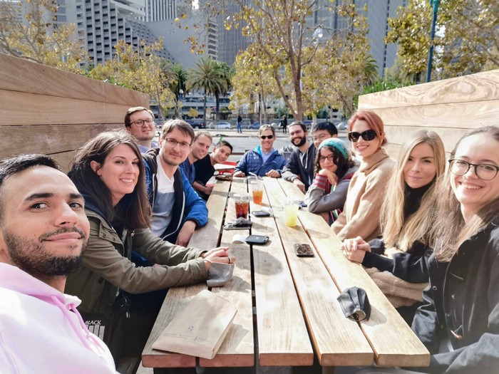 America Team Members meet in San Francisco